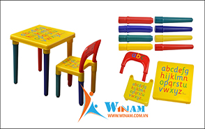 Những mẫu bàn ghế trẻ em mới nhất do Winam sản xuất