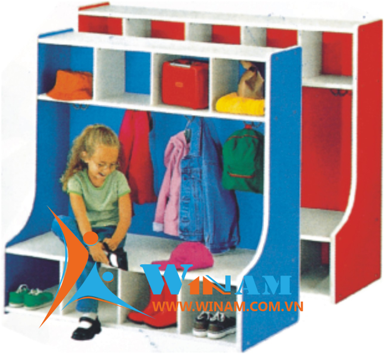 Kệ sách, tủ đồ trẻ em - WinPlay-WA.OT.058