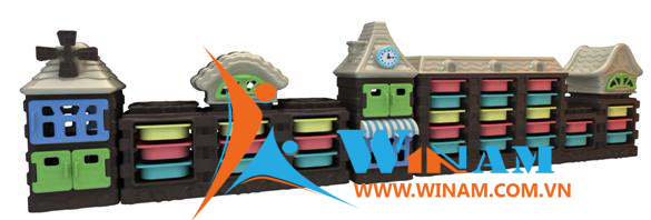 Kệ sách, tủ đồ trẻ em - WinPlay-WA.SK.022