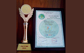 Công ty TNHH Winam nhận giải thưởng doanh nghiệp sáng tạo 2014