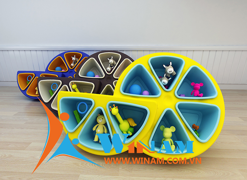 Kệ sách, tủ đồ trẻ em - WinPlay-WA.SK.023