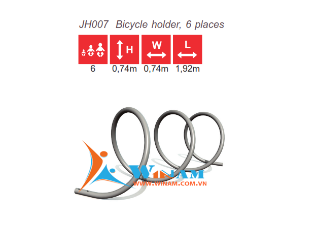 Giá để xe đạp - WinWorx - JH007 Bicycle holder
