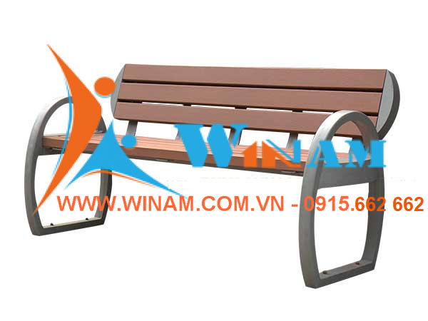 Bàn ghế công cộng - WinWorx - WAFW44 cast aluminum park bench