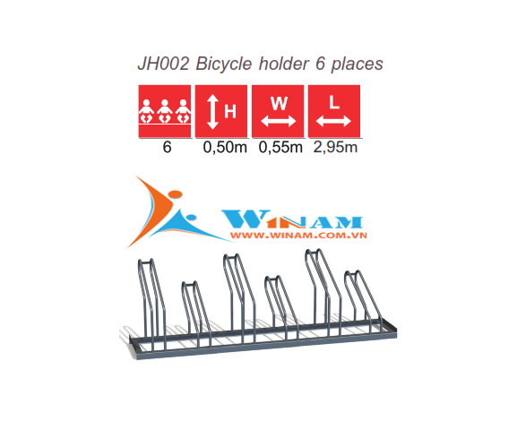 Giá để xe đạp - WinWorx - JH002 Bicycle holder