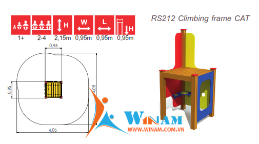 Thiết bị leo trèo - Winplay - RS212 CAT