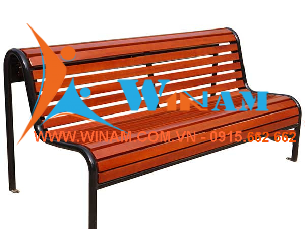 Bàn ghế công cộng - WinWorx - WAFW38 long wood park bench