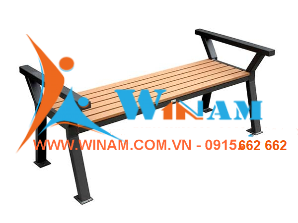 Bàn ghế công cộng - WinWorx - WAFW16 outdoor wood backless garden bench