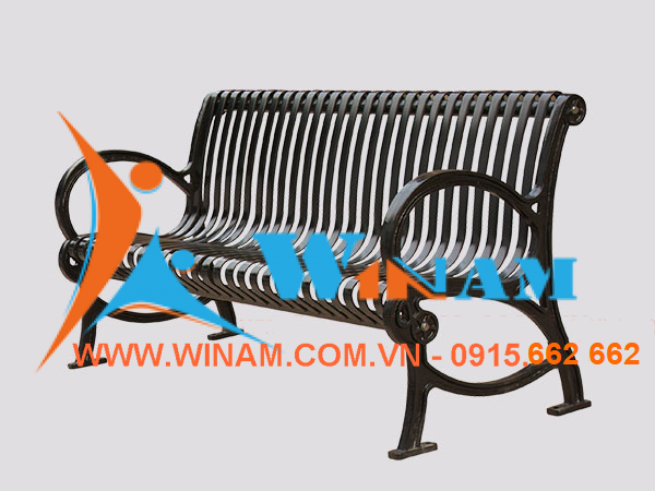Bàn ghế công cộng - WinWorx - WA18- Outdoor Steel Bench