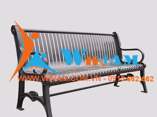 Bàn ghế công cộng - WinWorx - WA17- Heavy duty steel garden bench