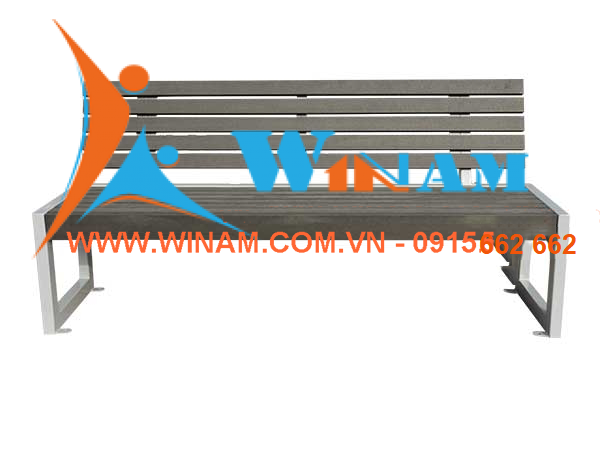 Bàn ghế công cộng - WinWorx - WAFW52 street resting long wooden bench