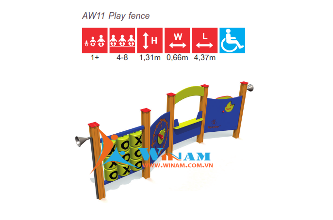 Trò chơi thông minh - Winplay - AW11 Play fence
