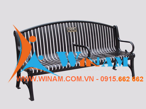 Bàn ghế công cộng - WinWorx - WA16- Heavy duty cast iron park bench