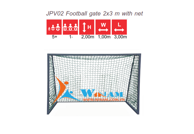 Thiết bị bóng đá - WinFit - JPV02 Football gate