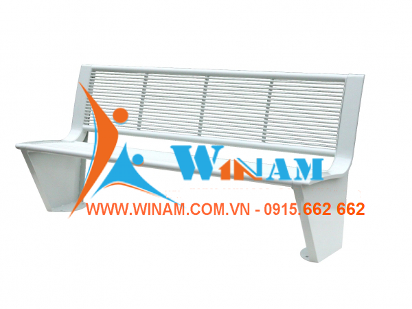 Bàn ghế công cộng - WinWorx - WA53 outdoor steel park bench