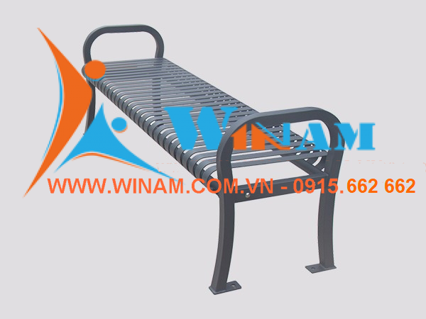 Bàn ghế công cộng - WinWorx - WA11- Outdoor public furniture backless bench seating