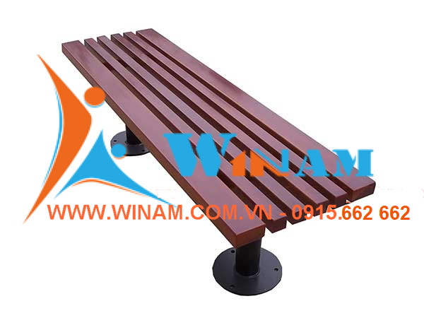 Bàn ghế công cộng - WinWorx - WAFW29 outdoor garden wood bench backless