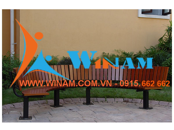 Bàn ghế công cộng - WinWorx - WAFW32 outdoor wooden garden bench