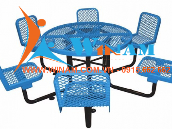 WinWorx - WAMT42 Garden picnic table sets for 6 persons