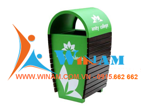 Thùng rác công viên - WINWORX - WABW31- rubbish bin recycle