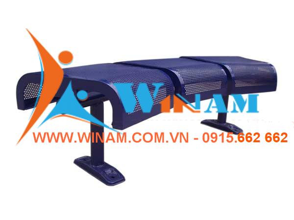 Bàn ghế công cộng - WinWorx - WA32- Outdoor steel backless bench