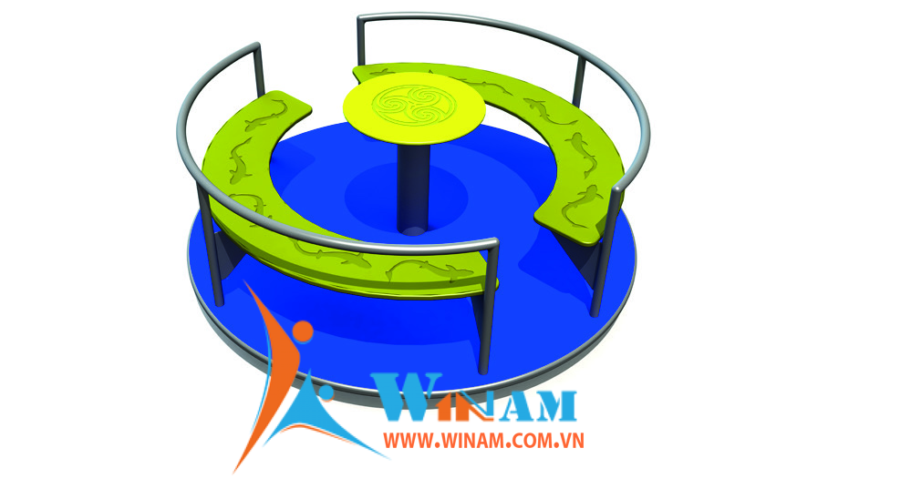 Thiết bị vận động cho trẻ em - Winplay - KM001 W MF Carousel WATER WHEEL