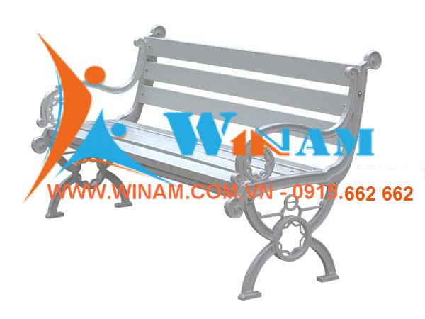 Bàn ghế công cộng - WinWorx - WAFW46 elegant wooden park bench