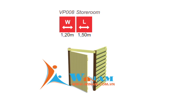 Nội thất ngoài trời - WinWorx - VP008 Storeroom