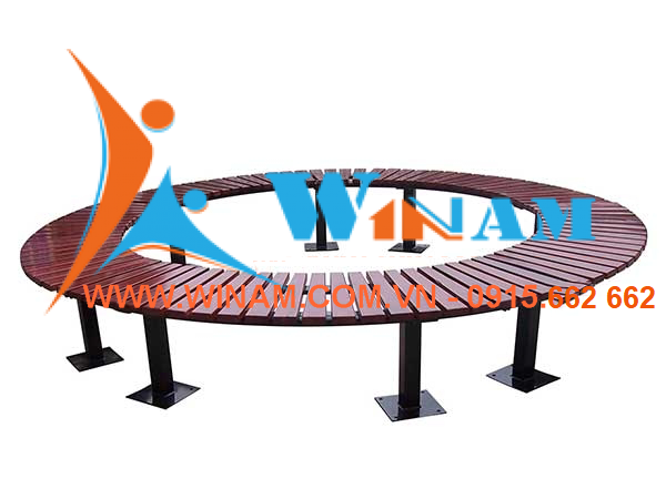 Bàn ghế công cộng - WinWorx - WAFW31 outdoor round park bench