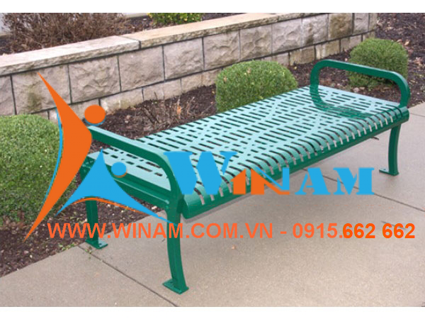 Bàn ghế công cộng - WinWorx - WA62 backless park bench