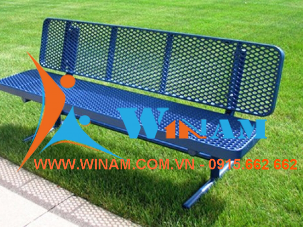 Bàn ghế công cộng - WinWorx - WA61 outdoor steel park bench