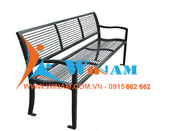 Bàn ghế công cộng - WinWorx - WA41- Wrought iron garden benches seating