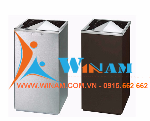 Thùng rác công viên - WINWORX - WAIL20 Indoor hotel steel waste bin