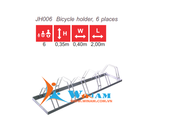 Giá để xe đạp - WinWorx - JH006 Bicycle holder