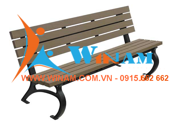 Bàn ghế công cộng - WinWorx - WAFW42 outdoor cast iron wood bench
