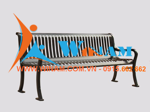 Bàn ghế công cộng - WinWorx - WA12- Park furniture outdoor long park bench