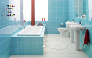 Sàn Cao Su cho phòng tắm - Rubber flooring for Bathrooms