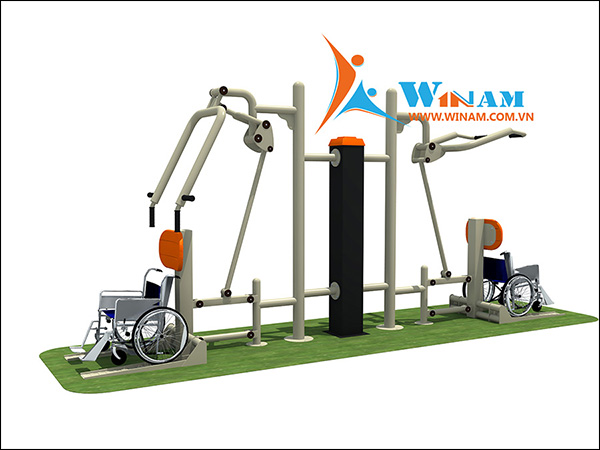 Winam cung cấp thiết bị tập thể dục ngoài trời cho người khuyết tật