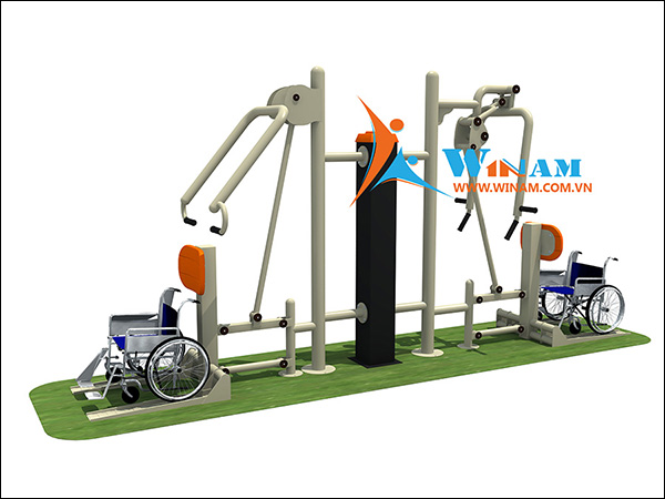 Winam cung cấp thiết bị tập thể dục ngoài trời cho người khuyết tật